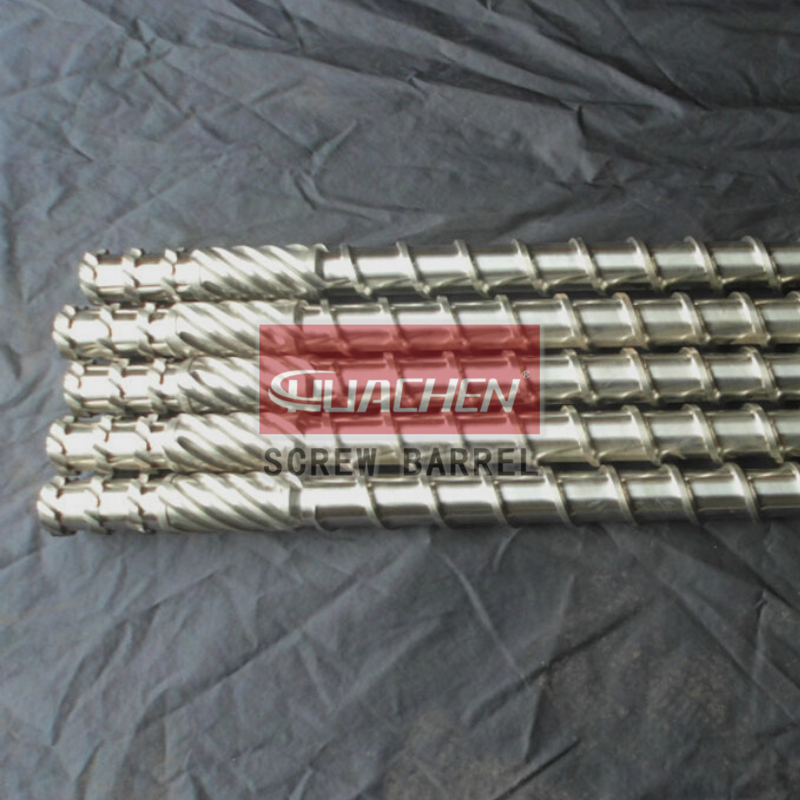 Polyethylene PE HDPE staple filament yarn extrusion screw barrel manufacturer in China huachen